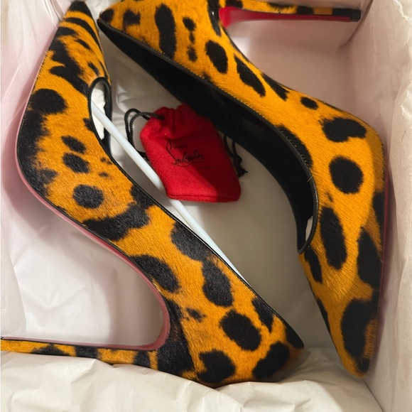 Christian Louboutin Shoes - Christian Louboutin Bold Animal Print Heels
